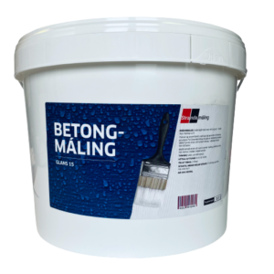 BETONGMÁLING GL.15 HVÍTT   10 L