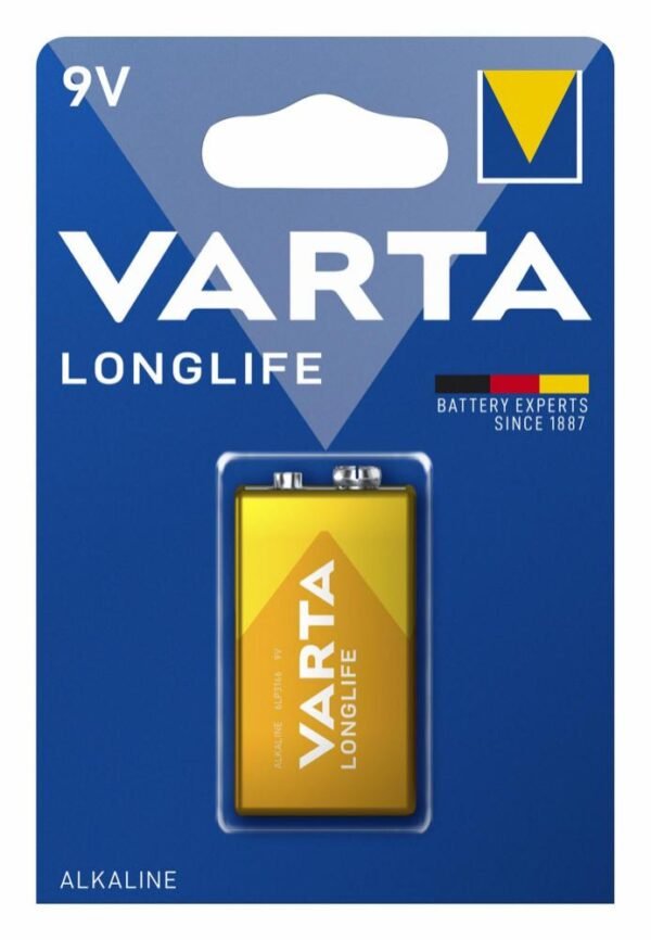 Varta Longlife 9V 1 pk