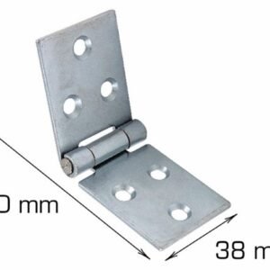 Bladhængsel 38x90mm 2 stk