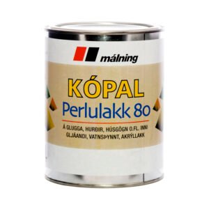 Kópal Perlulakk Hvítt  Gl. 80 1L