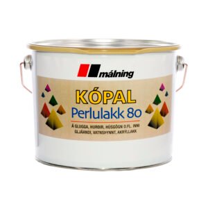 Kópal Perlulakk Hvítt  Gl. 80 2½ L