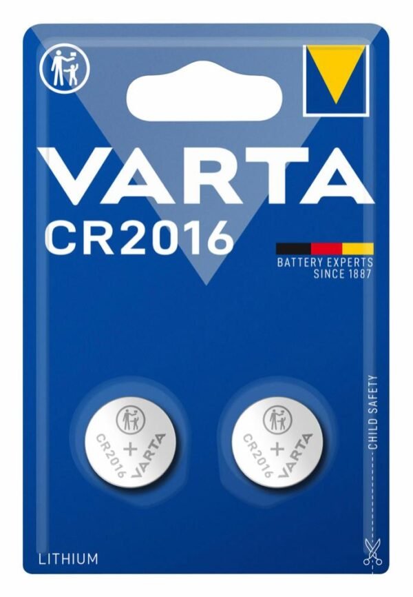 Varta CR2016 2 pk