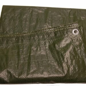 Presenning grøn 6 x 10 mtr 60m2