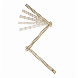 Adga 2m Trætommestok m/10 led