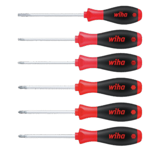 Wiha Soft Finish Skrúvublað sett 6 stk