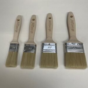 Pensel Sæt 4 flad pensler mix