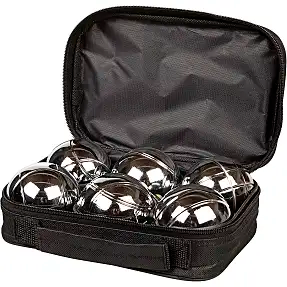 Petanque spil m/6 metalkugler Millarco