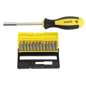 Bitsskruetrækkersæt Work it