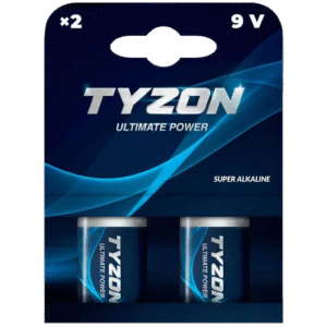 TYZON 9V 2stk