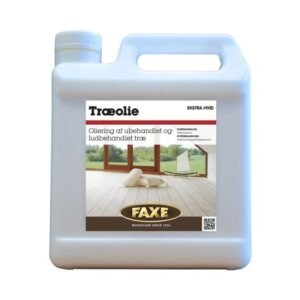 Faxe Træolja Hvít 2,5 Ltr