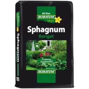Sphagnum Hornum Beriget 80Ltr
