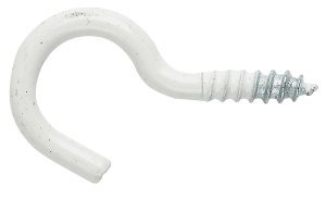 Krókar Hvítir 6,0x80mm 2 stk SB