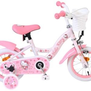 Hello Kitty 12'' súkkla hvít & ljósareyð
