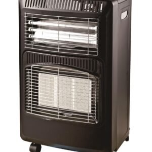 S.klappelig gasvarmeovn m/varmeblæs 1,5/2,8/4,2 kW