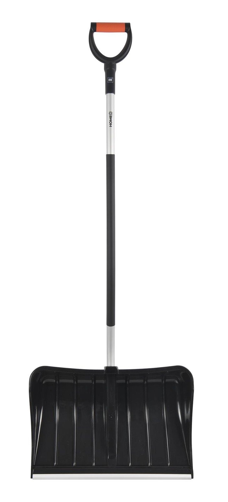 Ergonomisk sneskovl aluminiumskaft, 150 cm, PP/alu