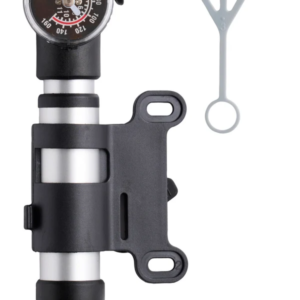 Cykelpumpe mini m/manometer